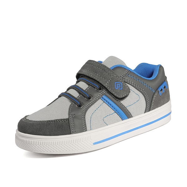 [LilLegends TimberTot] Kids Lightweight Fashion Sneakers - GREY BLUE -  0